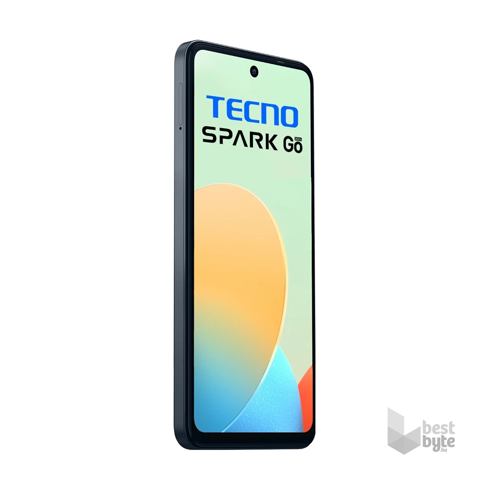 Tecno Spark Go 2024 3/64GB DualSIM kártyafüggetlen okostelefon - Gravity Black (Android)