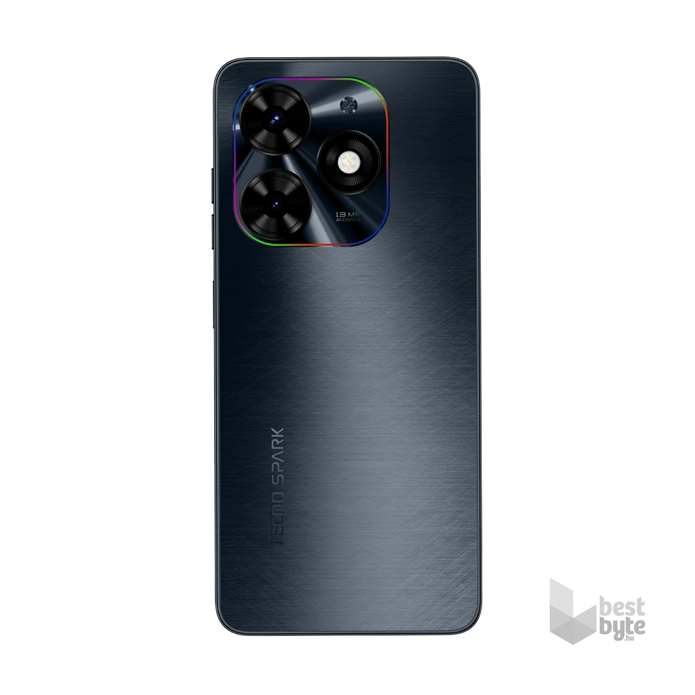 Tecno Spark Go 2024 3/64GB DualSIM kártyafüggetlen okostelefon - Gravity Black (Android)