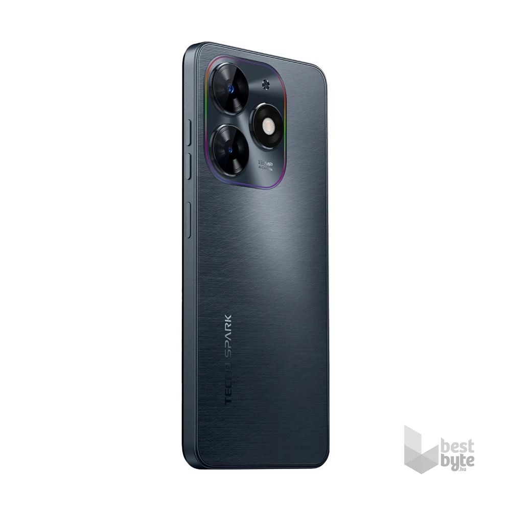 Tecno Spark Go 2024 3/64GB DualSIM kártyafüggetlen okostelefon - Gravity Black (Android)