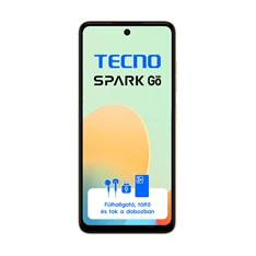 Tecno Spark Go 2024 3/64GB DualSIM kártyafüggetlen okostelefon - Skin Green (Android)