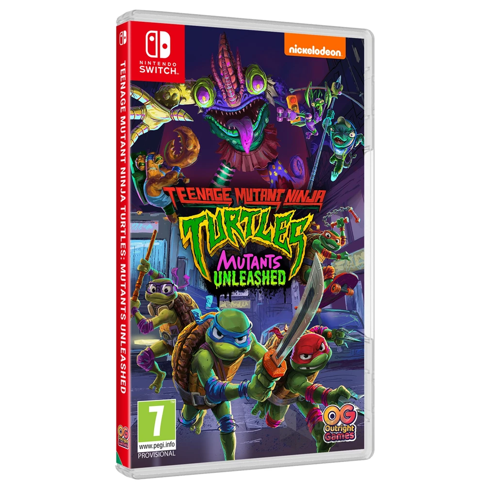 Teenage Mutant Ninja Turtles: Mutants Unleashed Nintendo Switch játékszoftver
