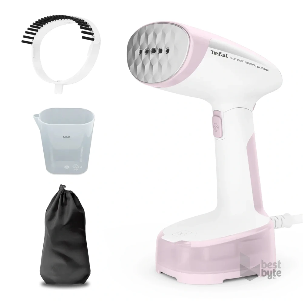 Tefal DT3050E1 Access Steam Pocket fehér-rózsaszín kézi ruhagőzölő