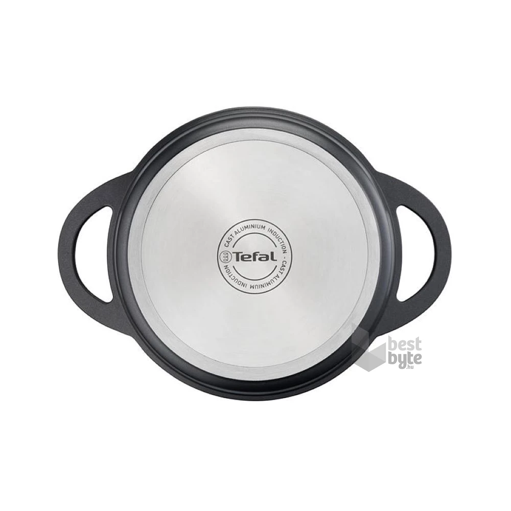 Tefal E2184634 Trattoria öntött alumínium fedős 28 cm-es fekete lábas