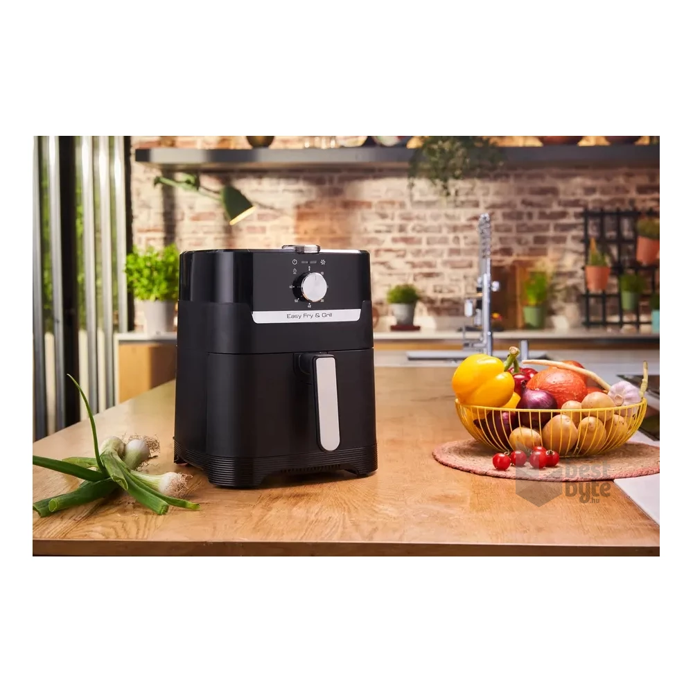 Tefal EY501815 fekete 4,2 L forrólevegős sütő