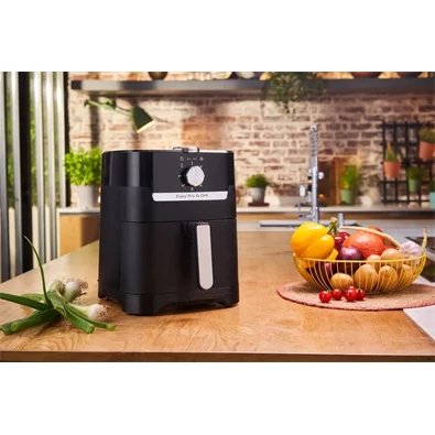 Tefal Easy Fry & Grill EY501815 Forrólevegős sütő 1550W, Fekete