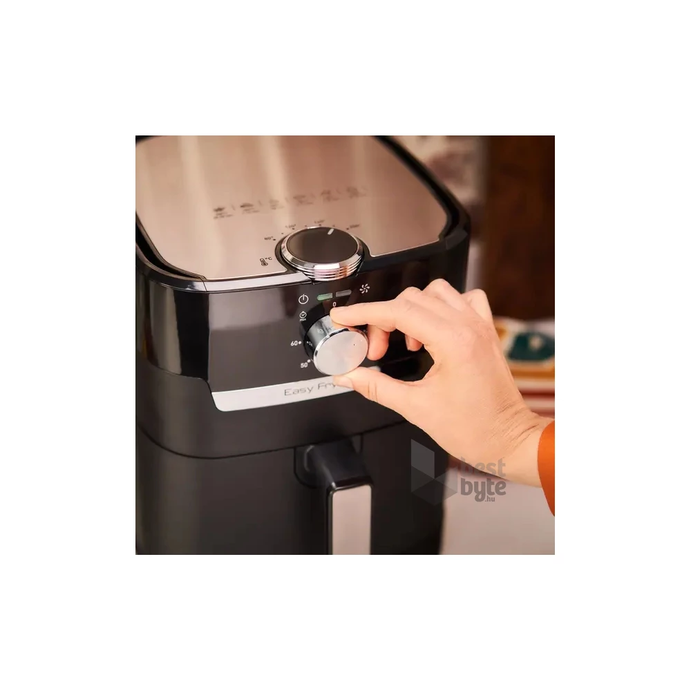Tefal EY501815 fekete 4,2 L forrólevegős sütő