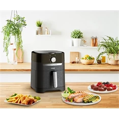 Tefal Easy Fry & Grill EY501815 Forrólevegős sütő 1550W, Fekete