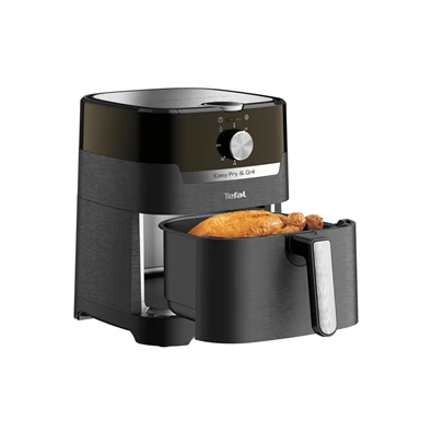 Tefal Easy Fry & Grill EY501815 Forrólevegős sütő 1550W, Fekete