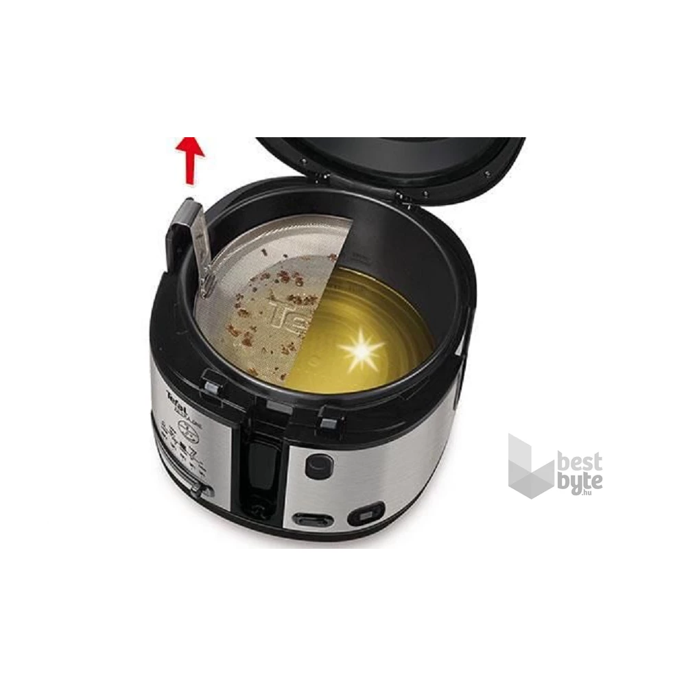 Tefal FF175D71 Filtra One inox olajsütő