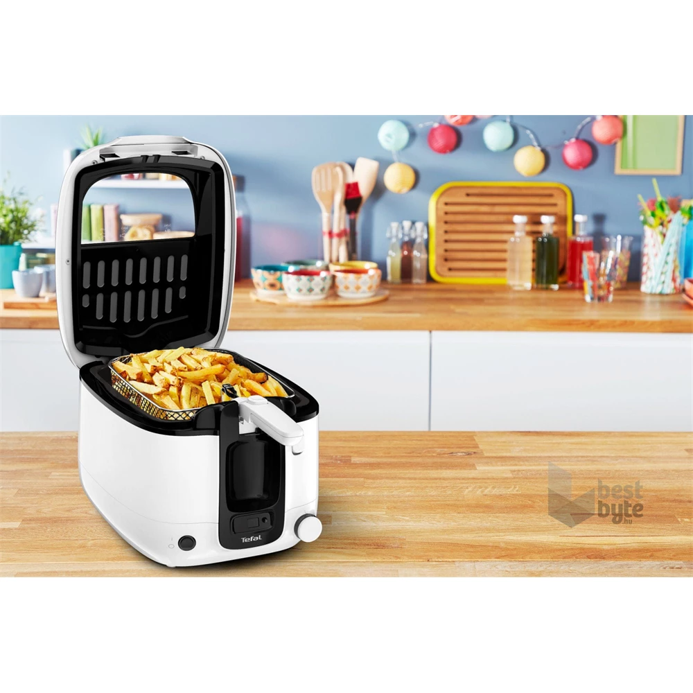 Tefal FR314030 Super Uno fehér olajsütő