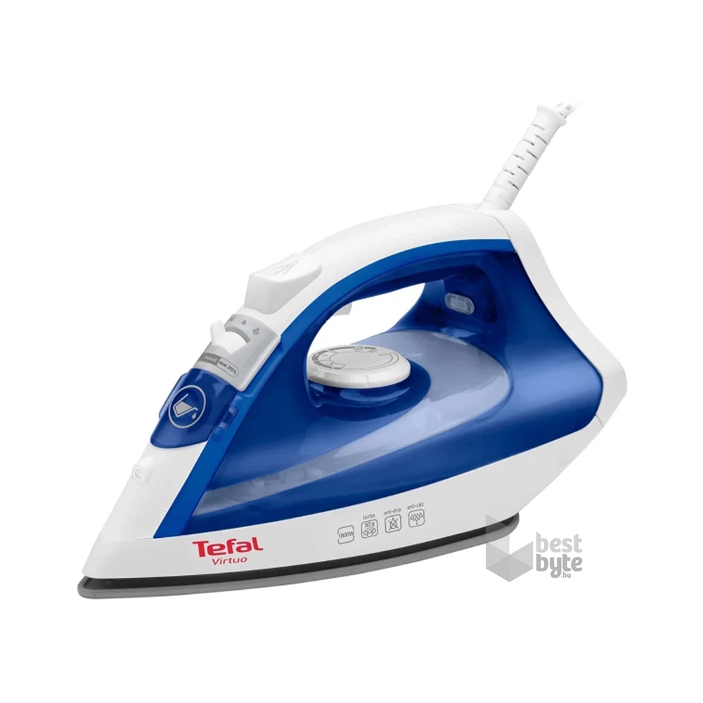 Tefal FV1711E0 Virtuo kék-fehér gőzölős vasaló
