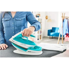 Tefal FV6520E0 kék-fehér vezeték nélküli gőzölős vasaló
