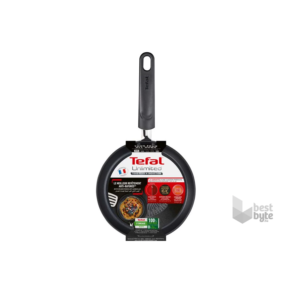 Tefal G2550272 Unlimited 20cm-es alumínium serpenyő