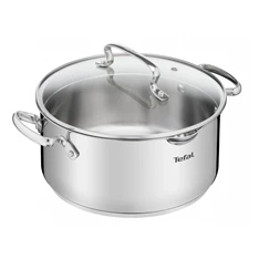 Tefal G7194455 Duetto+ 20 cm fazék, rozsdamentes acél