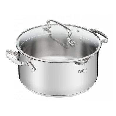 Tefal G7194455 Duetto+ 20 cm fazék, rozsdamentes acél