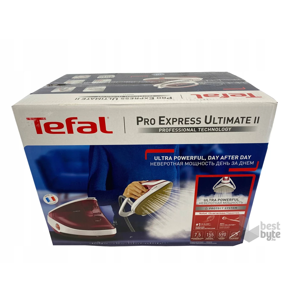 Tefal GV9711E0 bordó-fehér gőzállomás