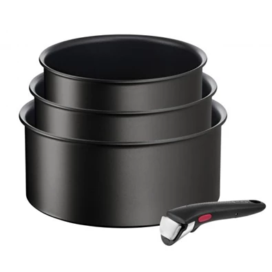 Tefal Ingenio Eco Resist 4 darabos edénykészlet, Alumínium