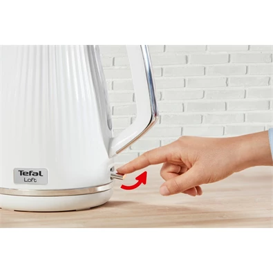 Tefal KO250130 Loft 1,7L-es fehér vízforraló