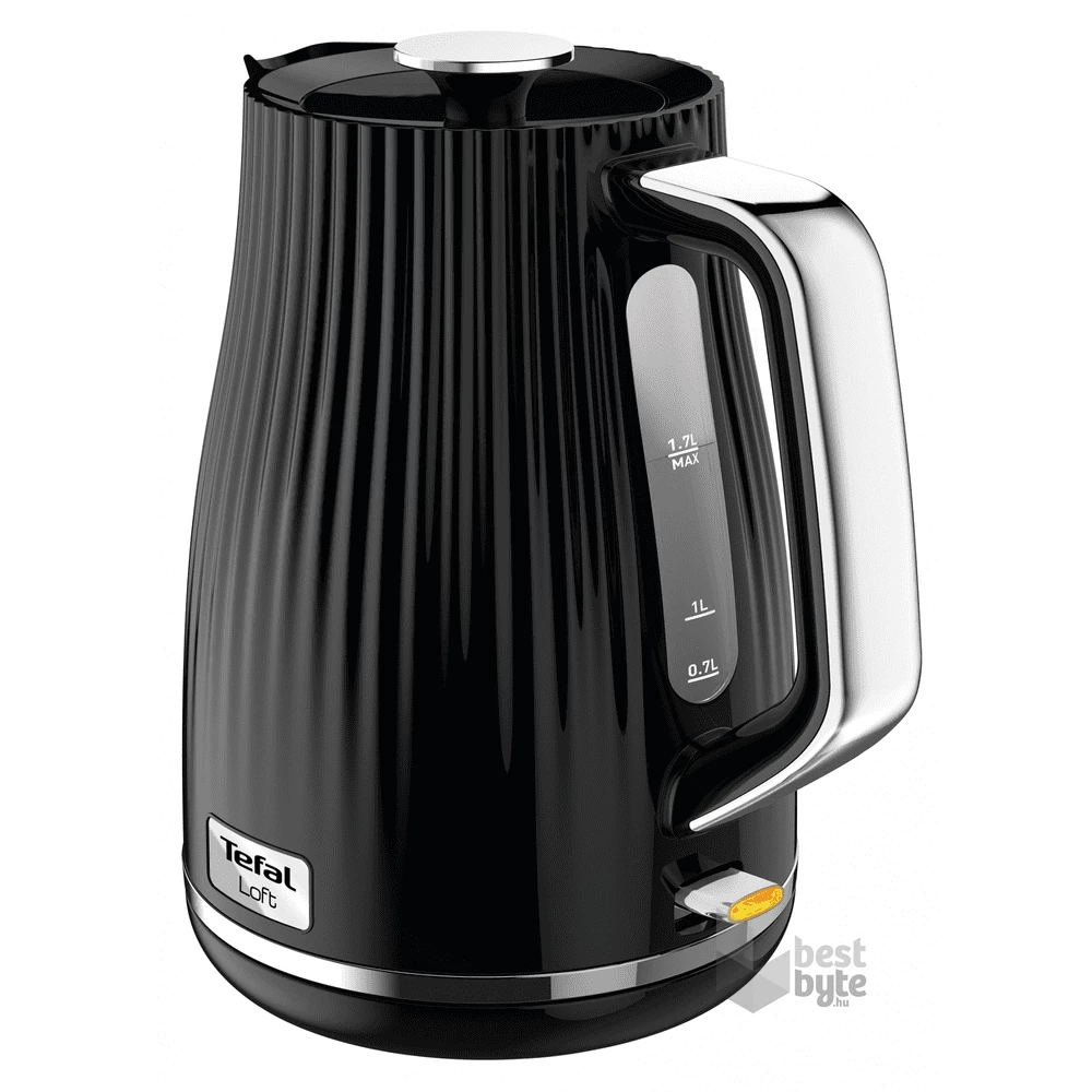 Tefal KO250830 Loft 1,7L-es fekete vízforraló