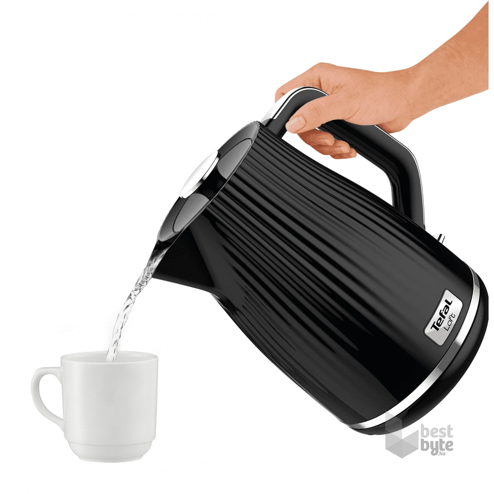 Tefal KO250830 Loft 1,7L-es fekete vízforraló