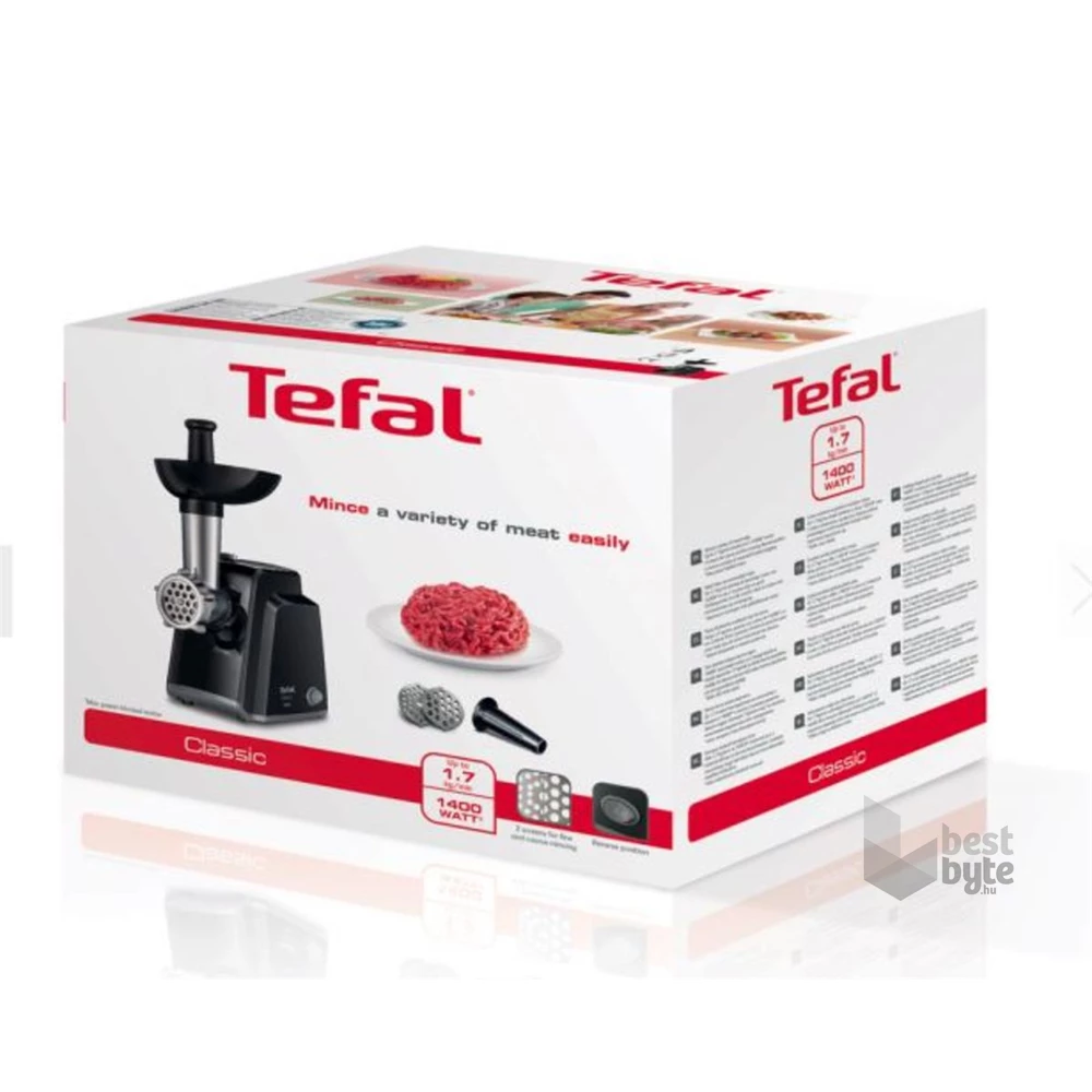 Tefal NE105838 fekete húsdaráló