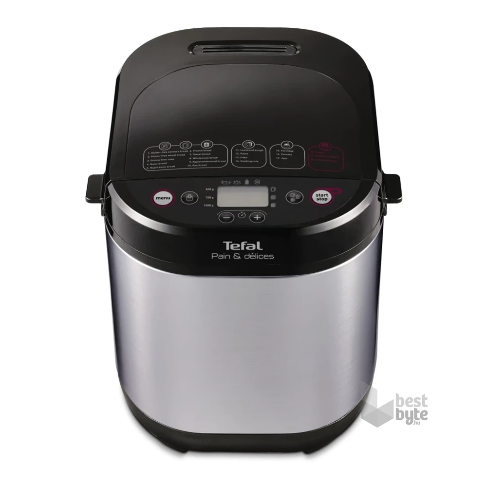 Tefal PF240E38 rozsdamentes acél kenyérsütő