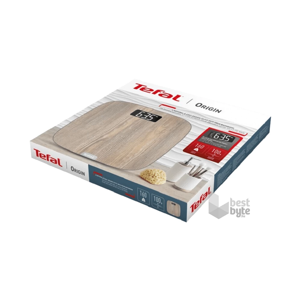 Tefal PP1600V0 Origin fa mintás személymérleg