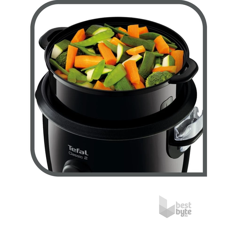Tefal RK103811 Classic fekete 10 személyes rizsfőző