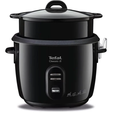 Tefal RK103811 Classic fekete 10 személyes rizsfőző (Újracsomagolt)