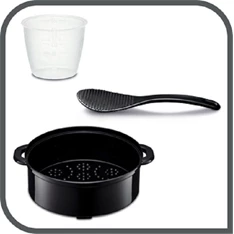 Tefal RK103811 Classic fekete 10 személyes rizsfőző (Újracsomagolt)