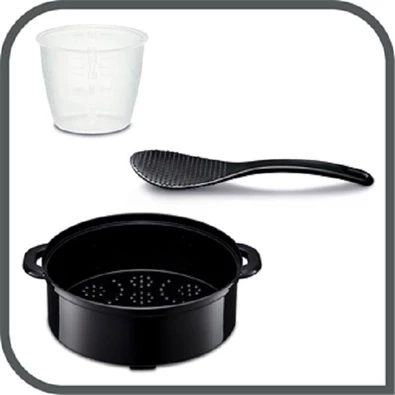 Tefal RK103811 Classic fekete 10 személyes rizsfőző (Újracsomagolt)