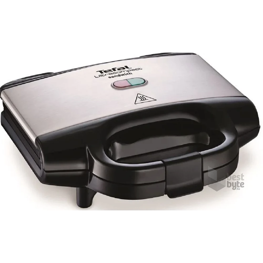 Tefal SM155212 UltraCompact inox-fekete szendvicssütő