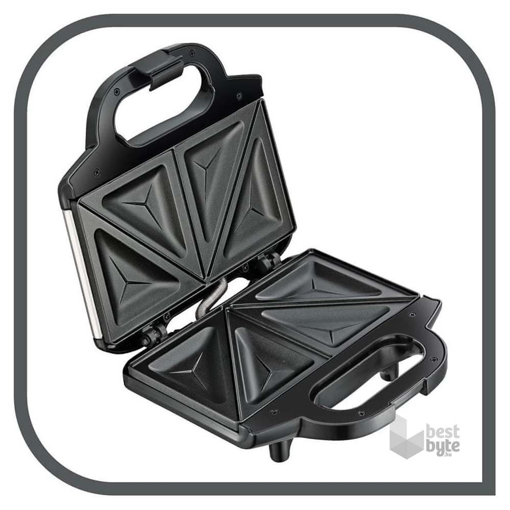 Tefal SM155212 UltraCompact inox-fekete szendvicssütő