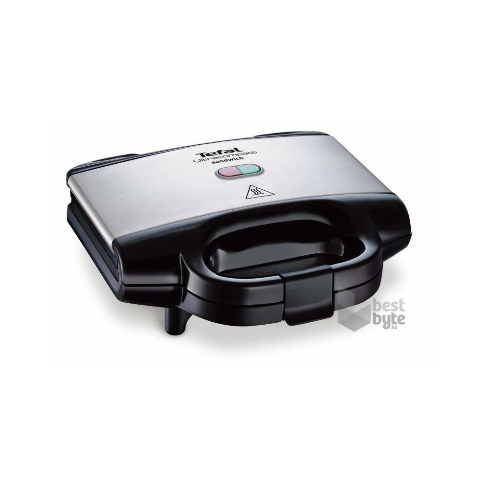 Tefal SM157236 Ultracompact inox-fekete grill/panini - szendvicssütő