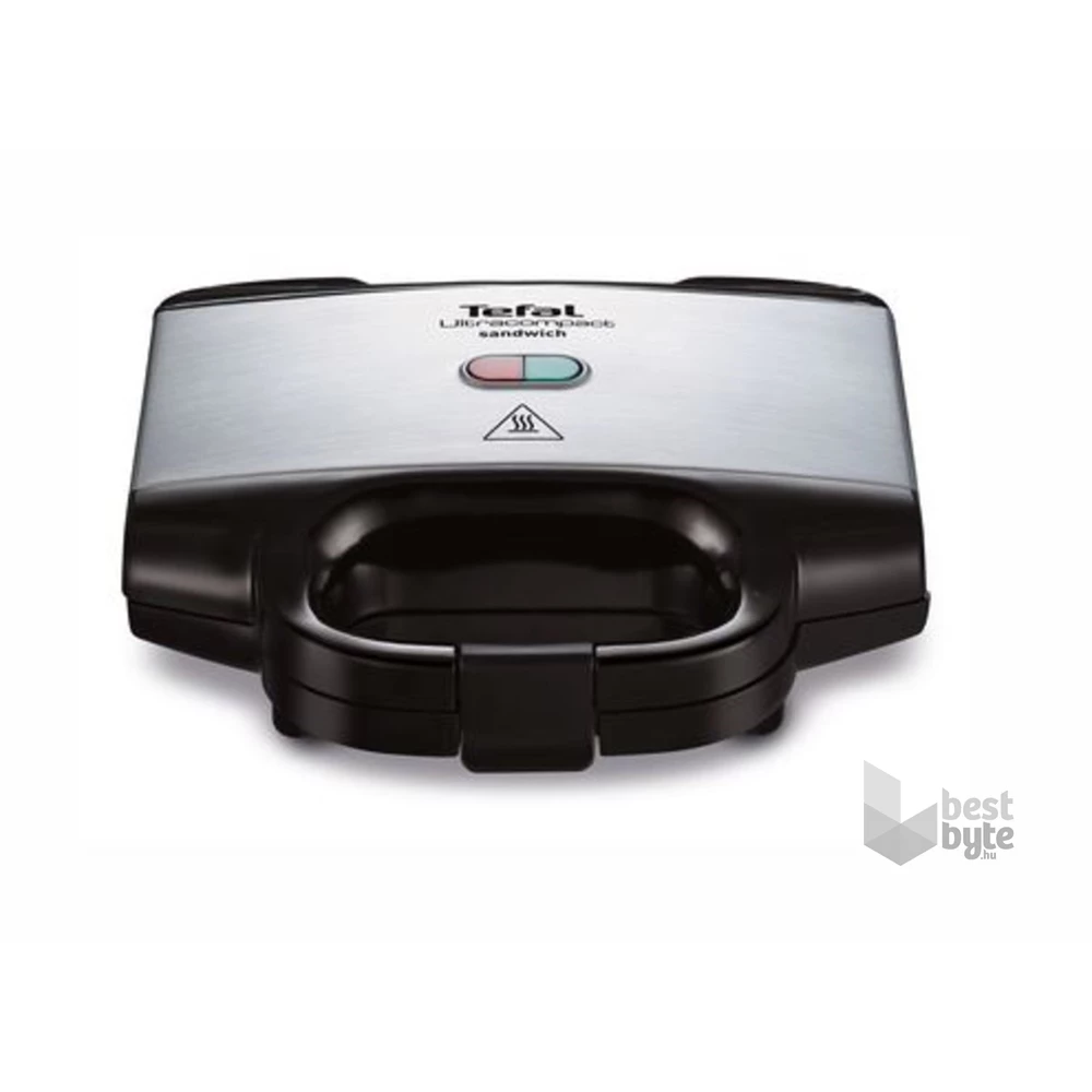 Tefal SM157236 Ultracompact inox-fekete grill/panini - szendvicssütő