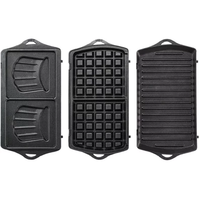 Tefal SW614831 Breaktime 3in1 inox-fekete gorfi - grill/panini - szendvicssütő (Újszerű)