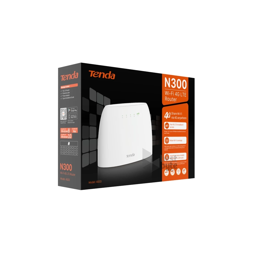 Tenda 4G03 N300 4G VoLTE router