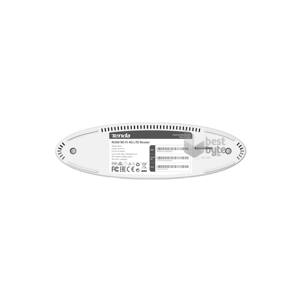 Tenda 4G03 N300 4G VoLTE router