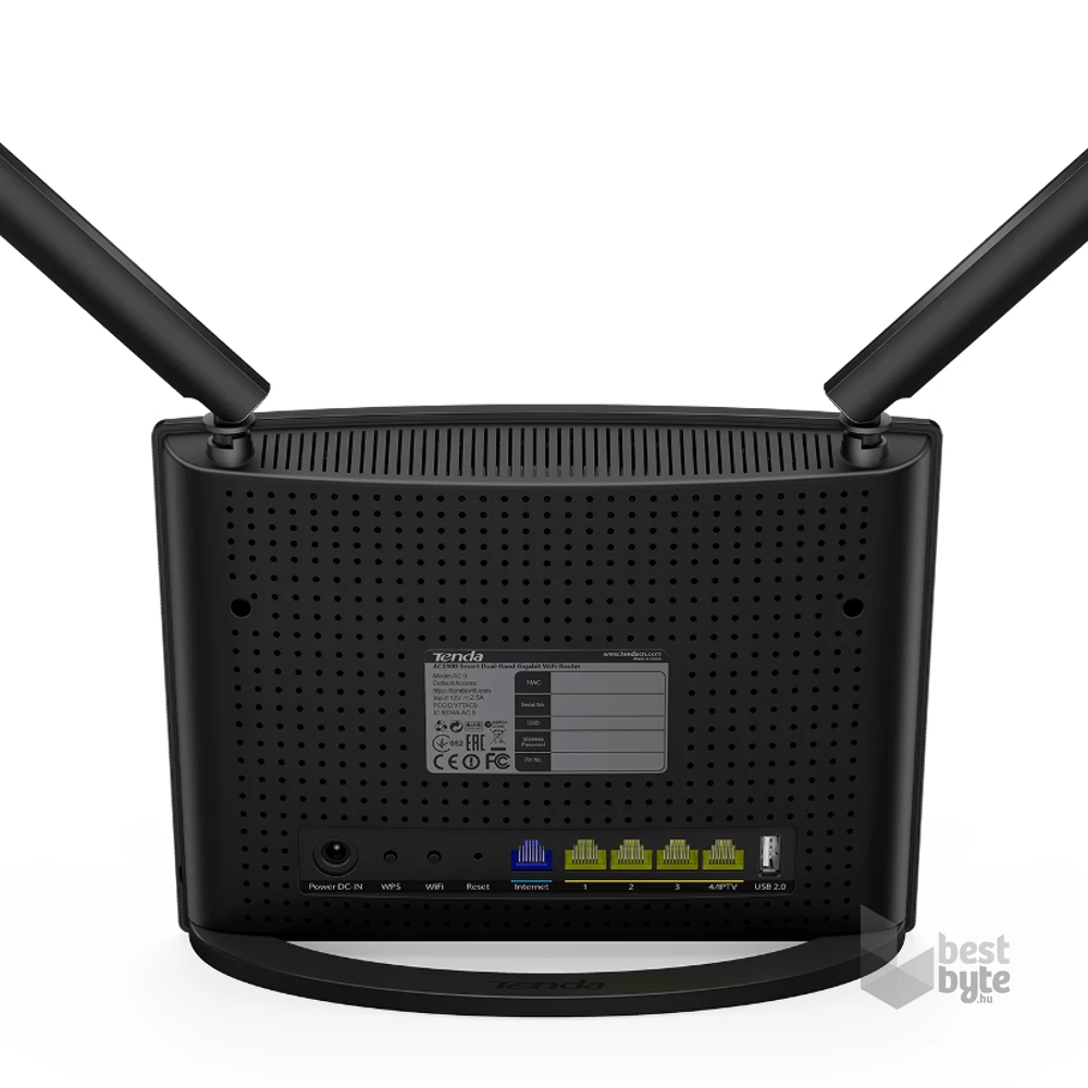 Tenda AC9 AC1200 Smart Dual-Band Gigabit vezeték nélküli router