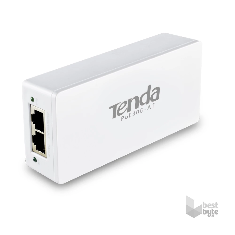 Tenda PoE30G-AT Gigabit PoE injektor, tápfeladó