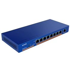 Tenda TEG1009P-EI 8port 10/100/1000Mbps LAN, PoE switch