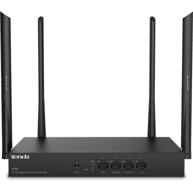 Tenda W18E AC1200 Dual-Band vezeték nélküli Gigabit Hotspot router