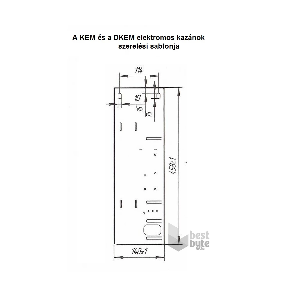 Tenko KEM 220V 4,5kW Mini Ekonom elektromos kazán