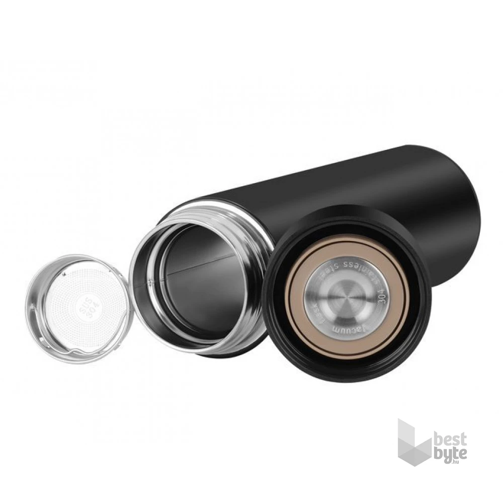 Termosz digitális kijelzővel, 500 ml