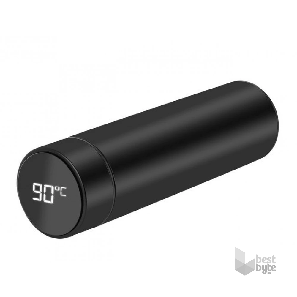 Termosz digitális kijelzővel, 500 ml