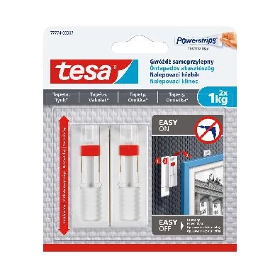 Tesa érzékeny felületekhez 2x1kg, állítható öntapadós akasztószög