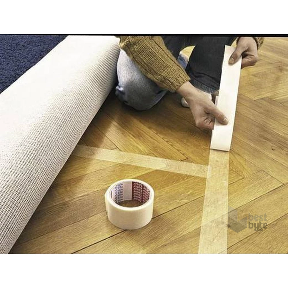 Tesa 55729 50mmx5 m visszaszedhető szövet kétoldalas ragasztószalag