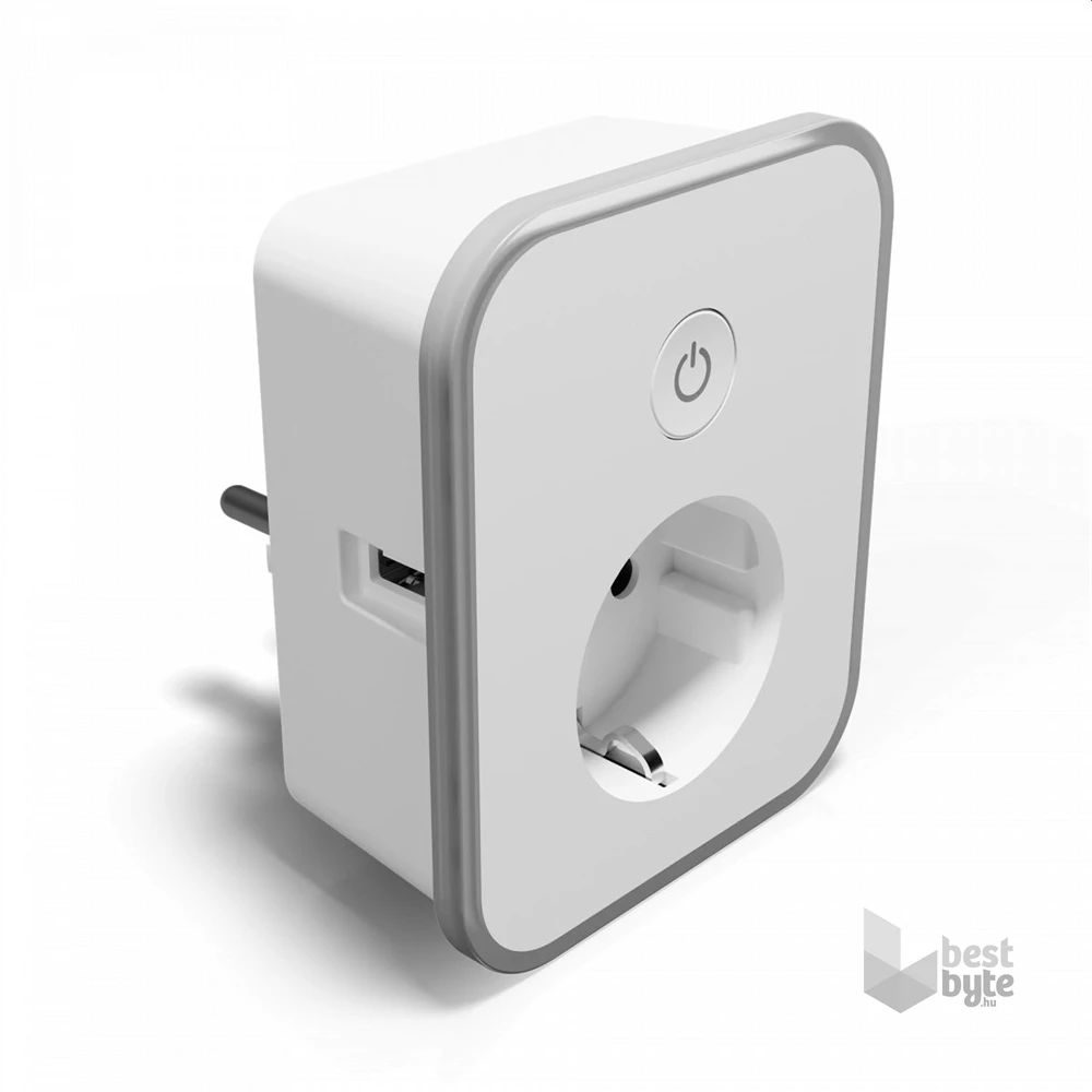 Tesla TSL-SPL-1-2USB 2 USB kimenettel okos konnektor