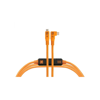 Tether Tools CUC15RTG2-ORG TetherPro Optima 10G 4,6m USB-C narancs kábel