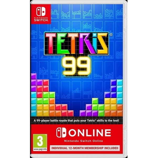 NINTENDO Tetris 99 + NSO Switch játékszoftver